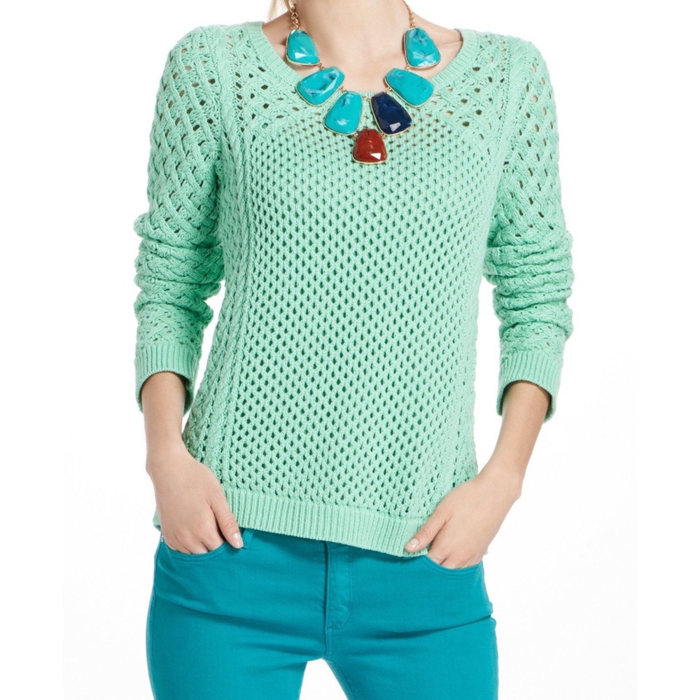 Moth mint green sweater